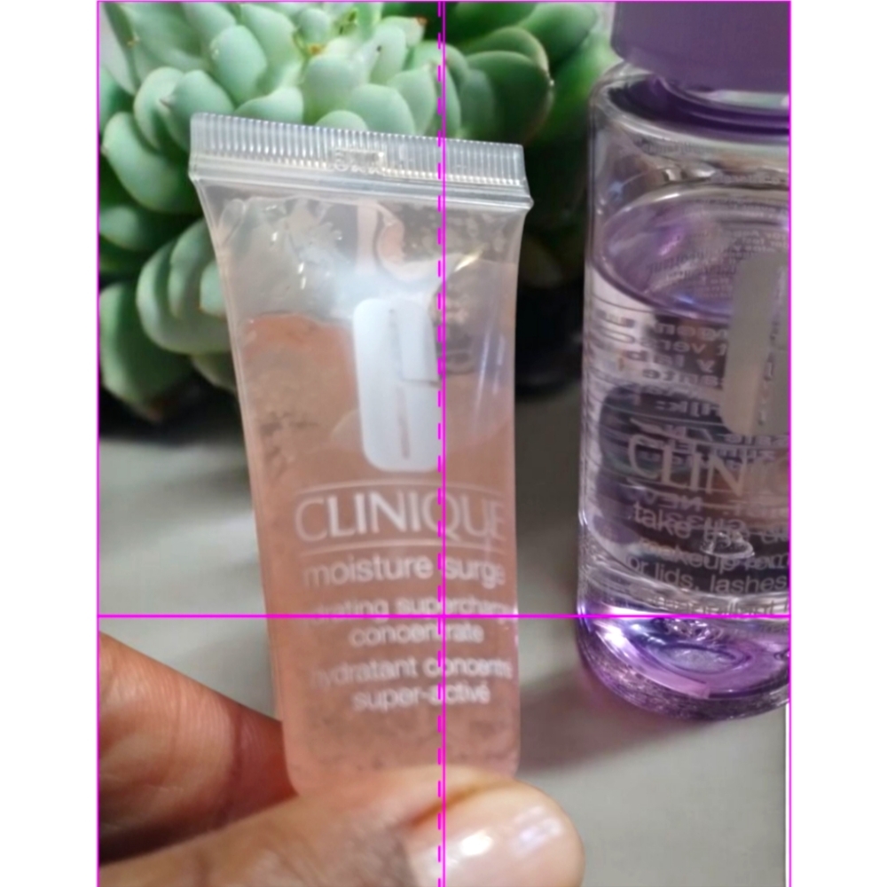 Clinique Moisture Surge Product/Makeup Remover Two Items